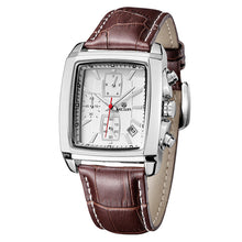 Chronograph Leather Watch