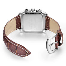 Chronograph Leather Watch