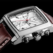 Chronograph Leather Watch